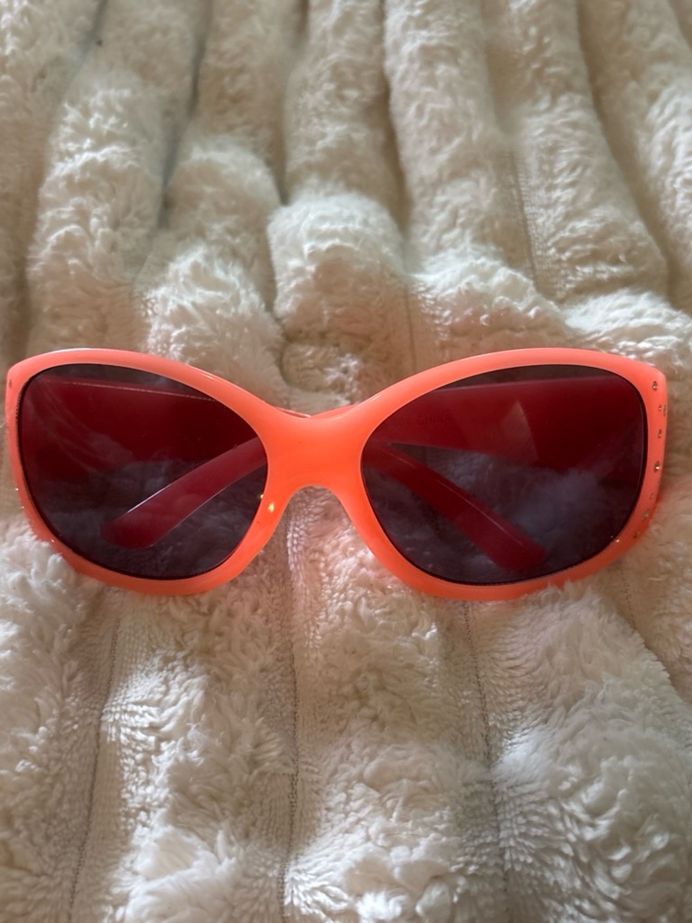 Kids Coral Sunglasses with Dark Lenses